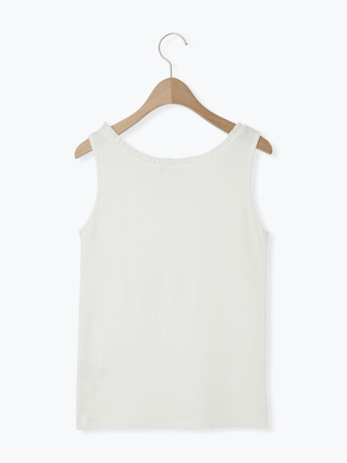 SM2「テレコ襟フリルタンクトップ」|Tシャツ・カットソー|