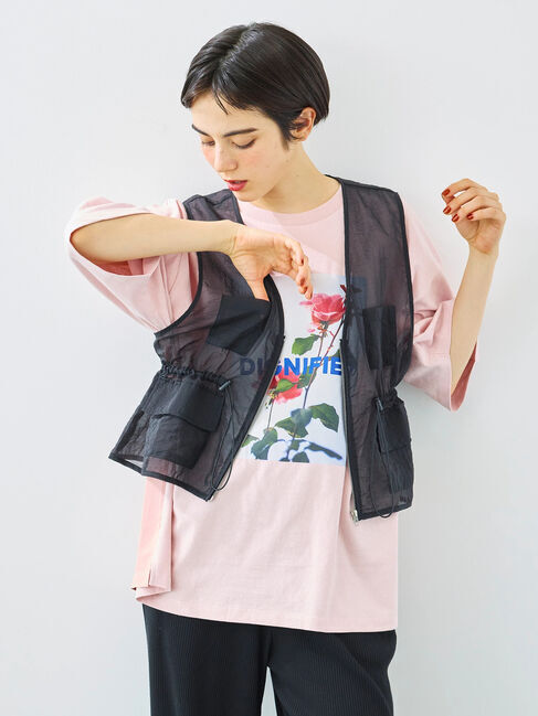 SM2「シアーナイロンジップベスト」|ダウンベスト・ベスト|