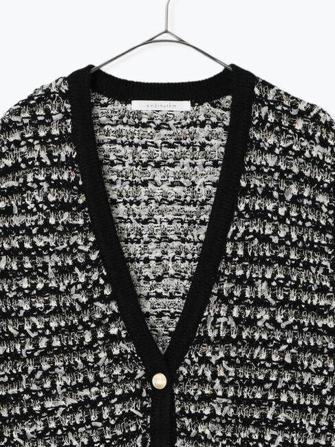 sm2rhythm「ツイード風ニットジレ」|ダウンベスト・ベスト|