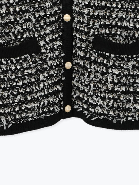 sm2rhythm「ツイード風ニットジレ」|ダウンベスト・ベスト|