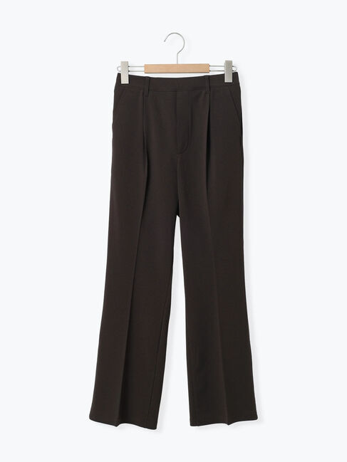 Samansa Mos2 blue「カットジョーゼットセミフレアパンツ」|その他|