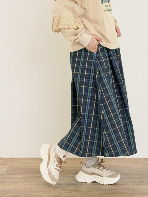 Samansa Mos2「柄アソートタックスカート」|スカート|