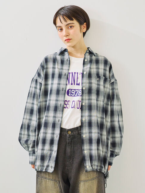 SM2「柄アソートフロッキープリントロングTシャツ」|Tシャツ・カットソー|