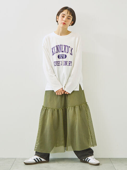 SM2「柄アソートフロッキープリントロングTシャツ」|Tシャツ・カットソー|