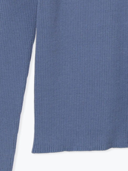 sm2rhythm「袖ボタンリブニットプルオーバー」|ニット・セーター|