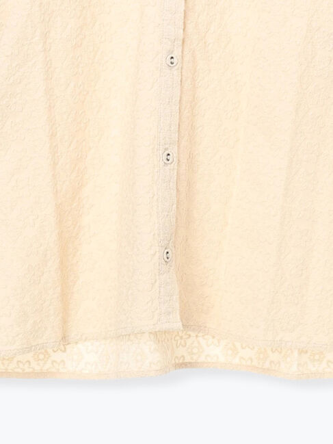 Samansa Mos2「オーバーレースブラウス」|シャツ・ブラウス|