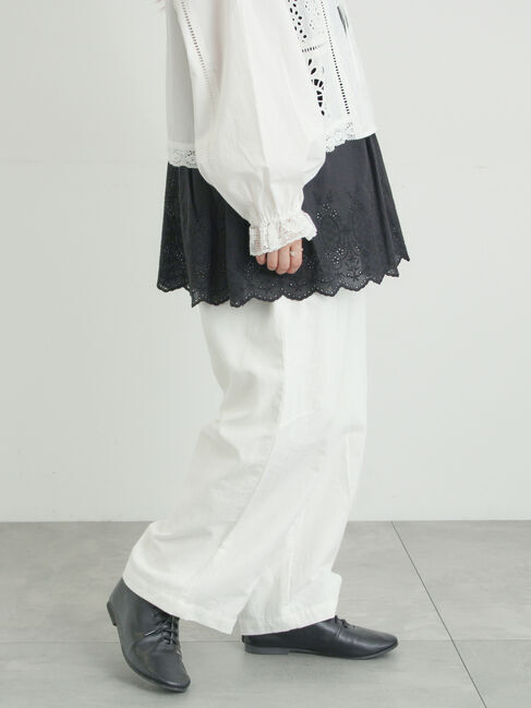 Samansa Mos2「綿麻コクーンパンツ」|その他|