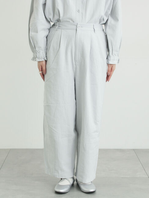 Samansa Mos2「綿麻コクーンパンツ」|その他|