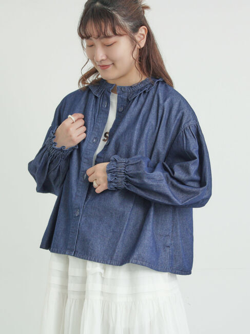 Samansa Mos2「フリル襟ジャケット」|その他|