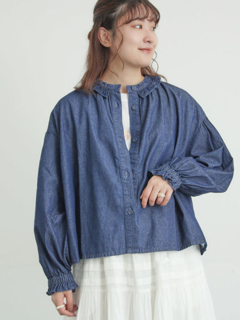 Samansa Mos2「フリル襟ジャケット」|その他|