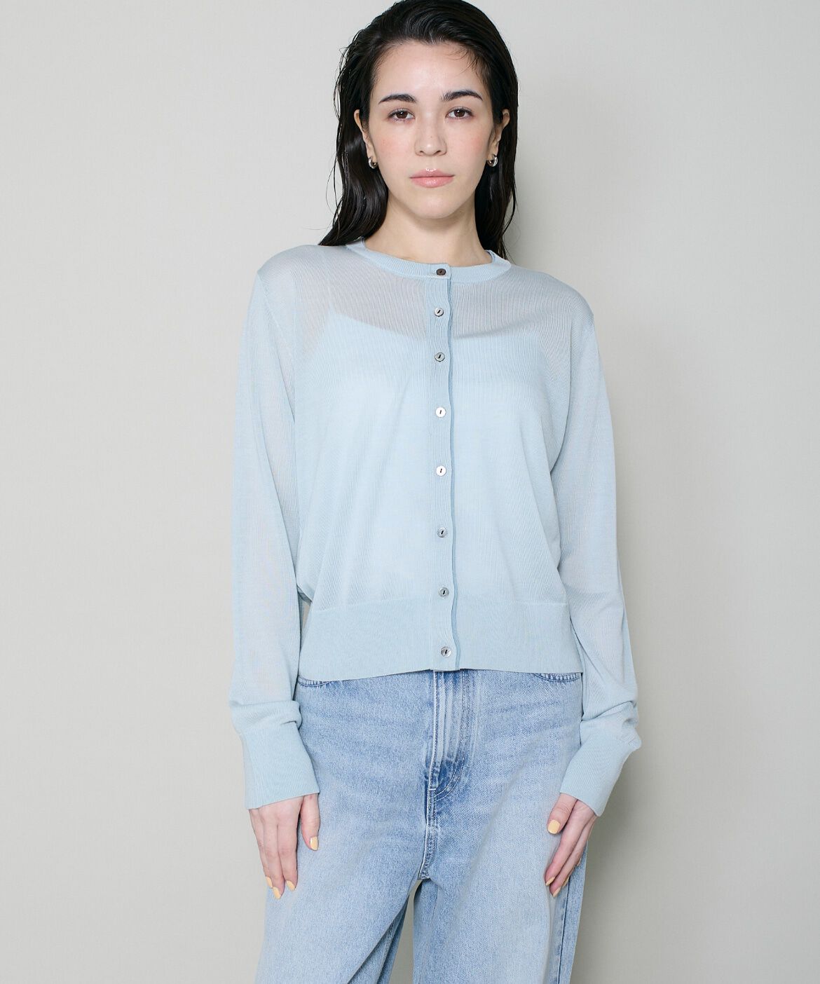 DAY by DAY it&rsquo;s international「シルクブレンドクルーネックカーディガン」|カーディガン|