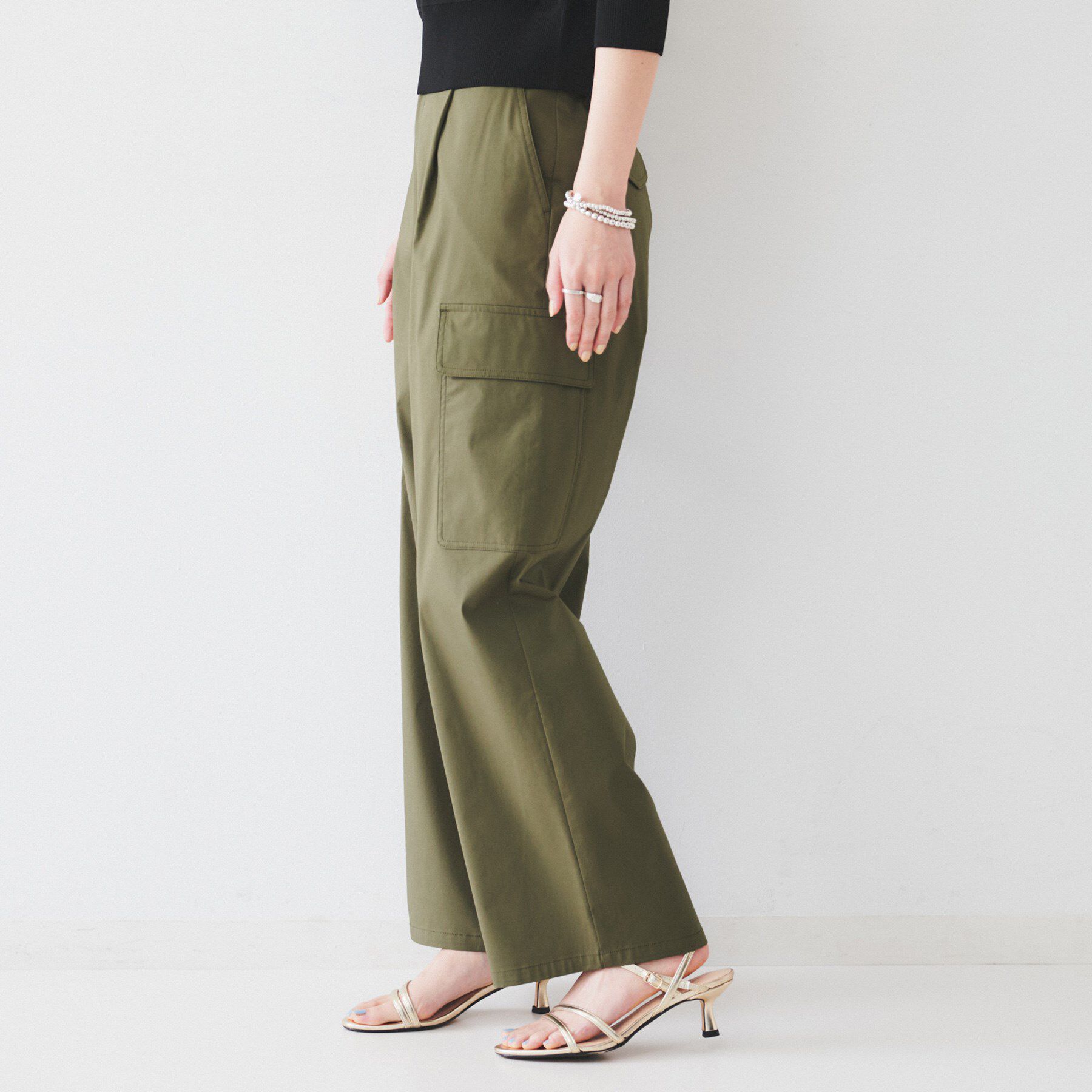 UNTITLED「【洗える/スポーティー】ストレートカーゴパンツ」|その他|