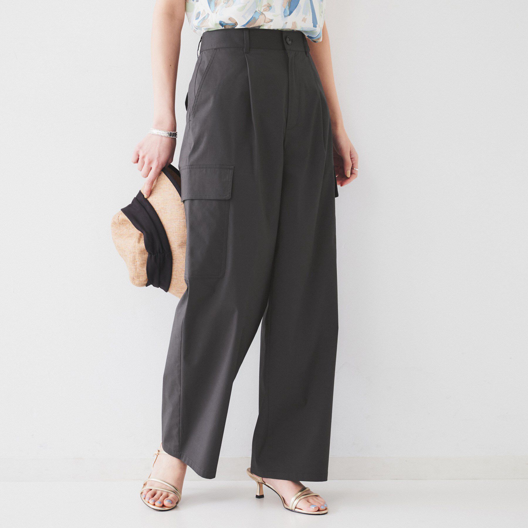 UNTITLED「【洗える/スポーティー】ストレートカーゴパンツ」|その他|