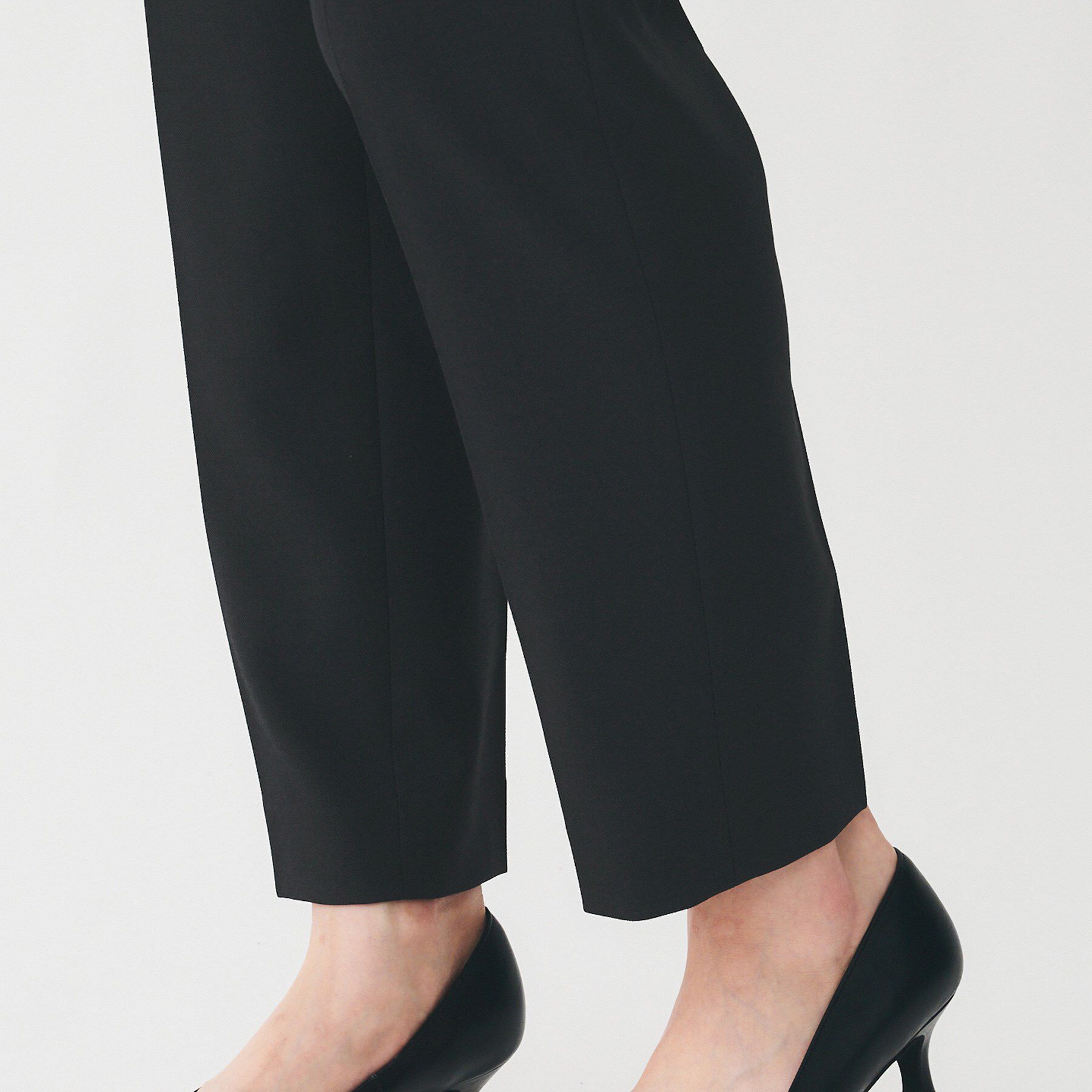 UNTITLED「【洗える/お仕事スーツ】ドライメランジ テーパードパンツ」|その他|