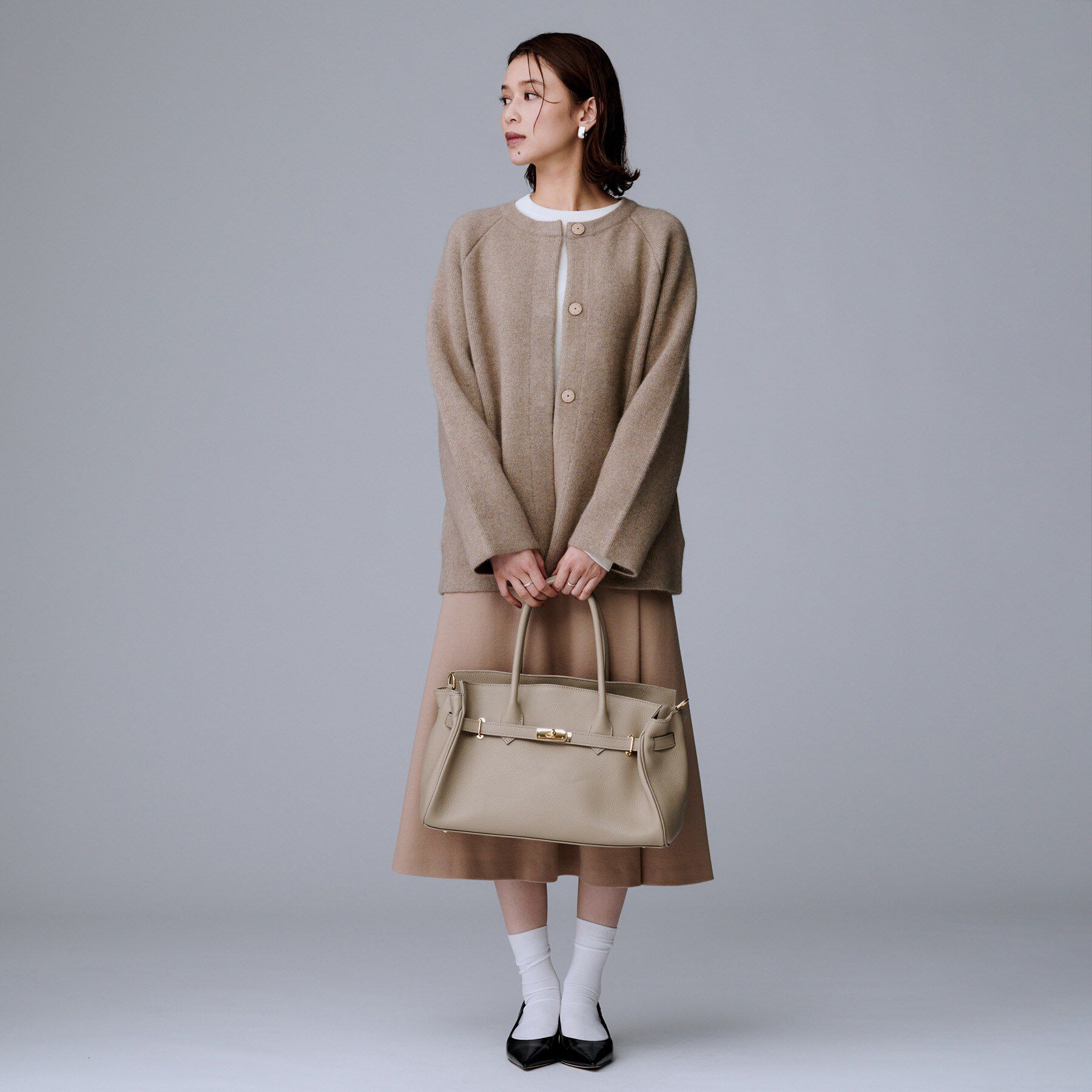 UNTITLED「MILOS別注レザートート」|トートバッグ|