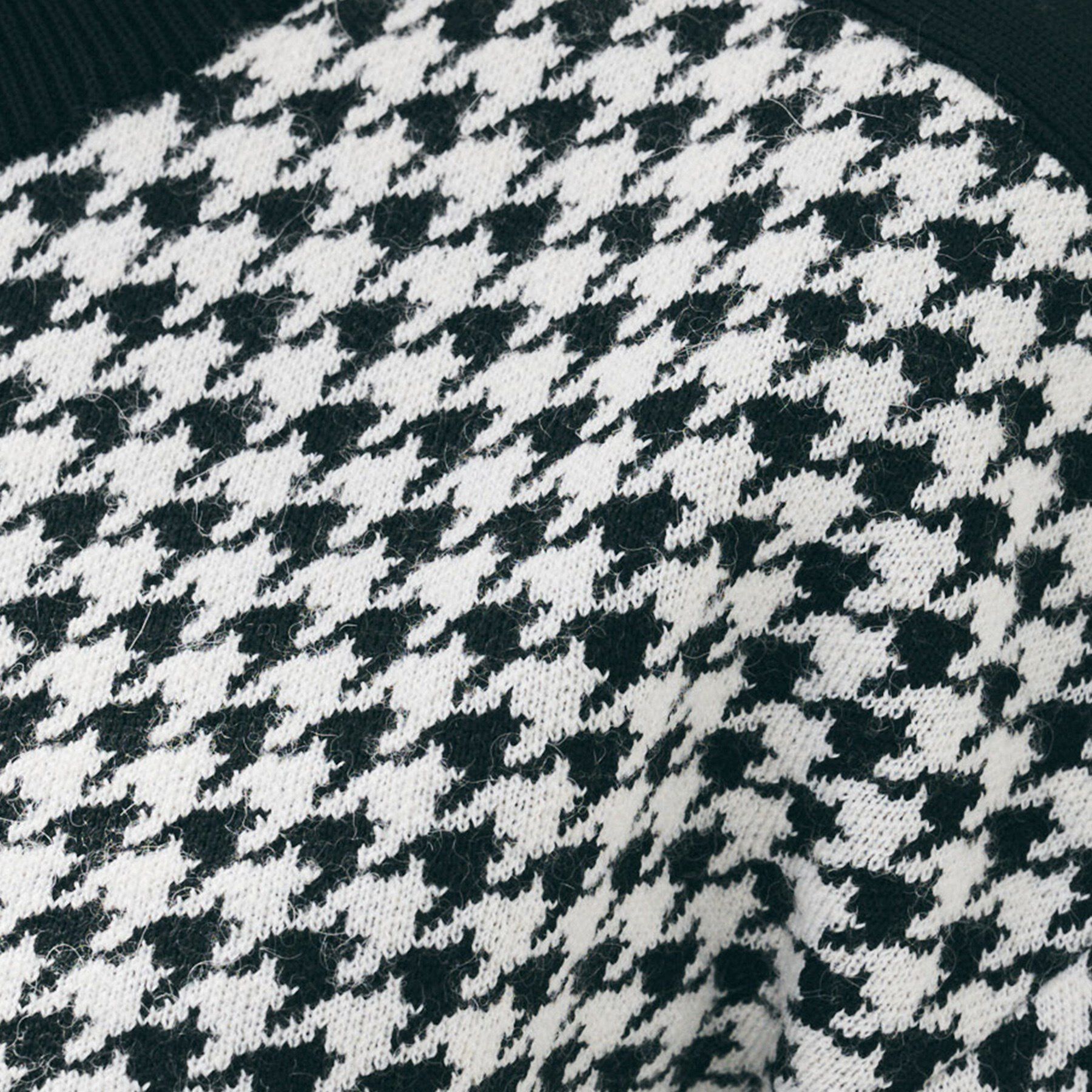 UNTITLED「【洗える/コンパクト丈】チドリジャカード プルオーバー」|ニット・セーター|