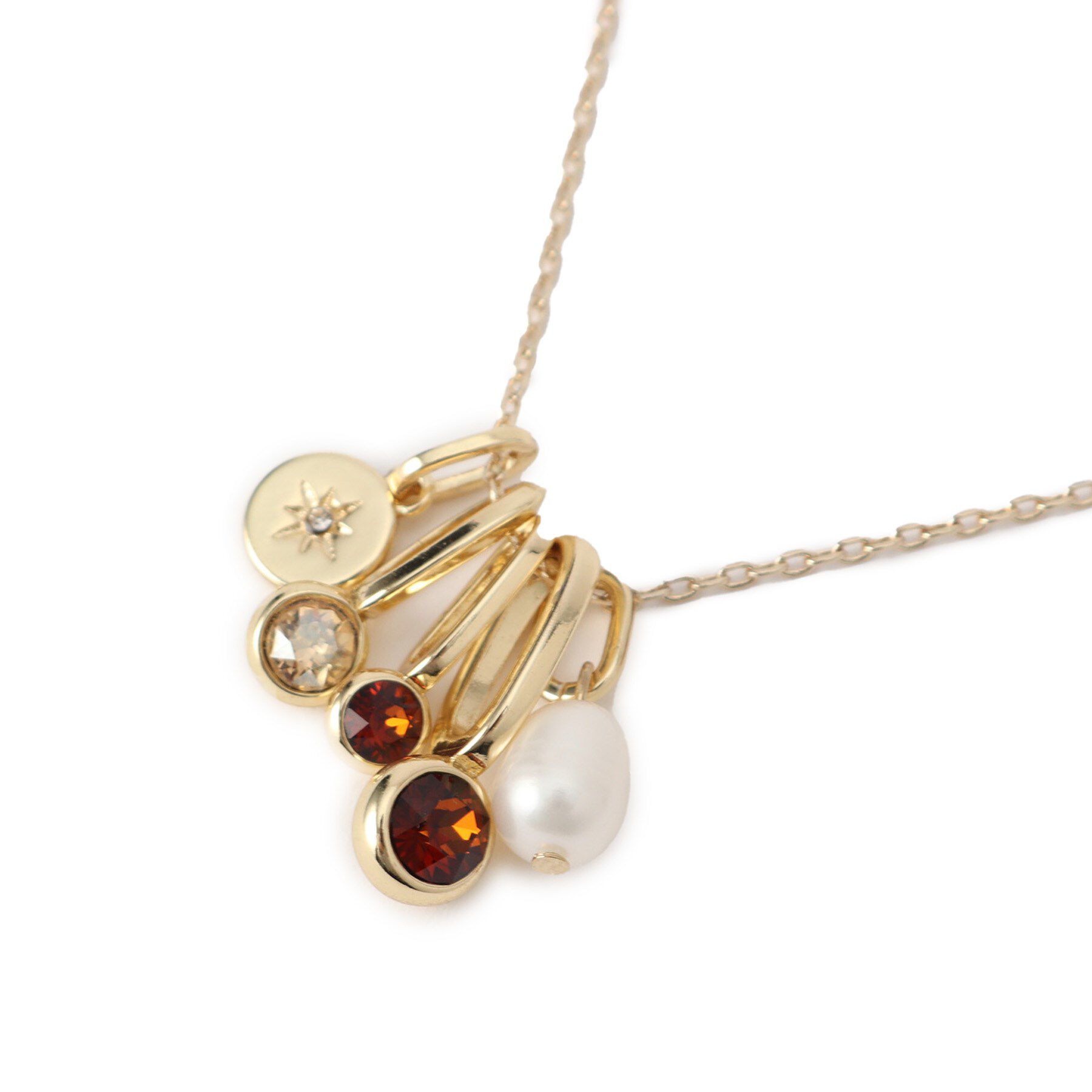 UNTITLED「【ギフトに最適】チャームトップネックレス」|ネックレス|