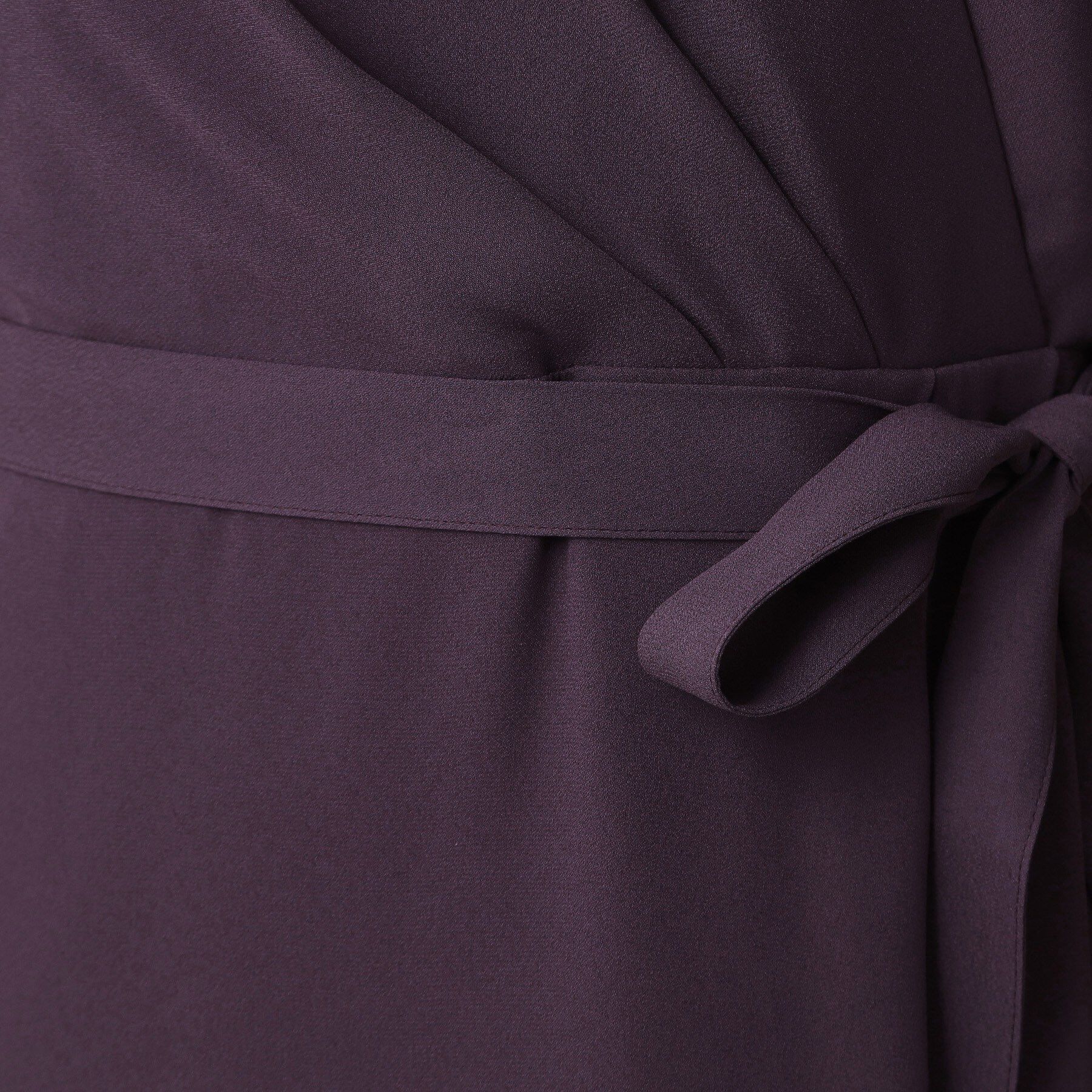 COUP DE CHANCE「【手洗い可／日本製】カシュクール風ワンピース」|ワンピース|