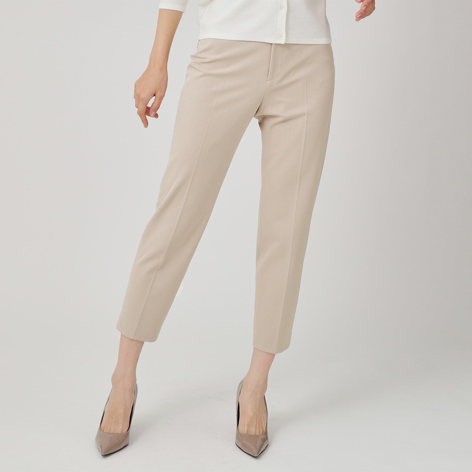 COUP DE CHANCE「【手洗い可／日本製／ストレッチ】定番センタープレス入りパンツ」|その他|