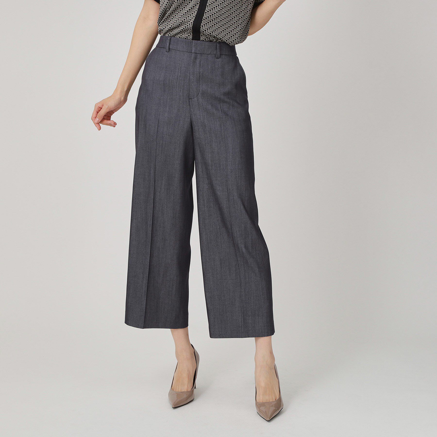 COUP DE CHANCE「【手洗い可／日本製】きれいめデニム風パンツ」|その他|