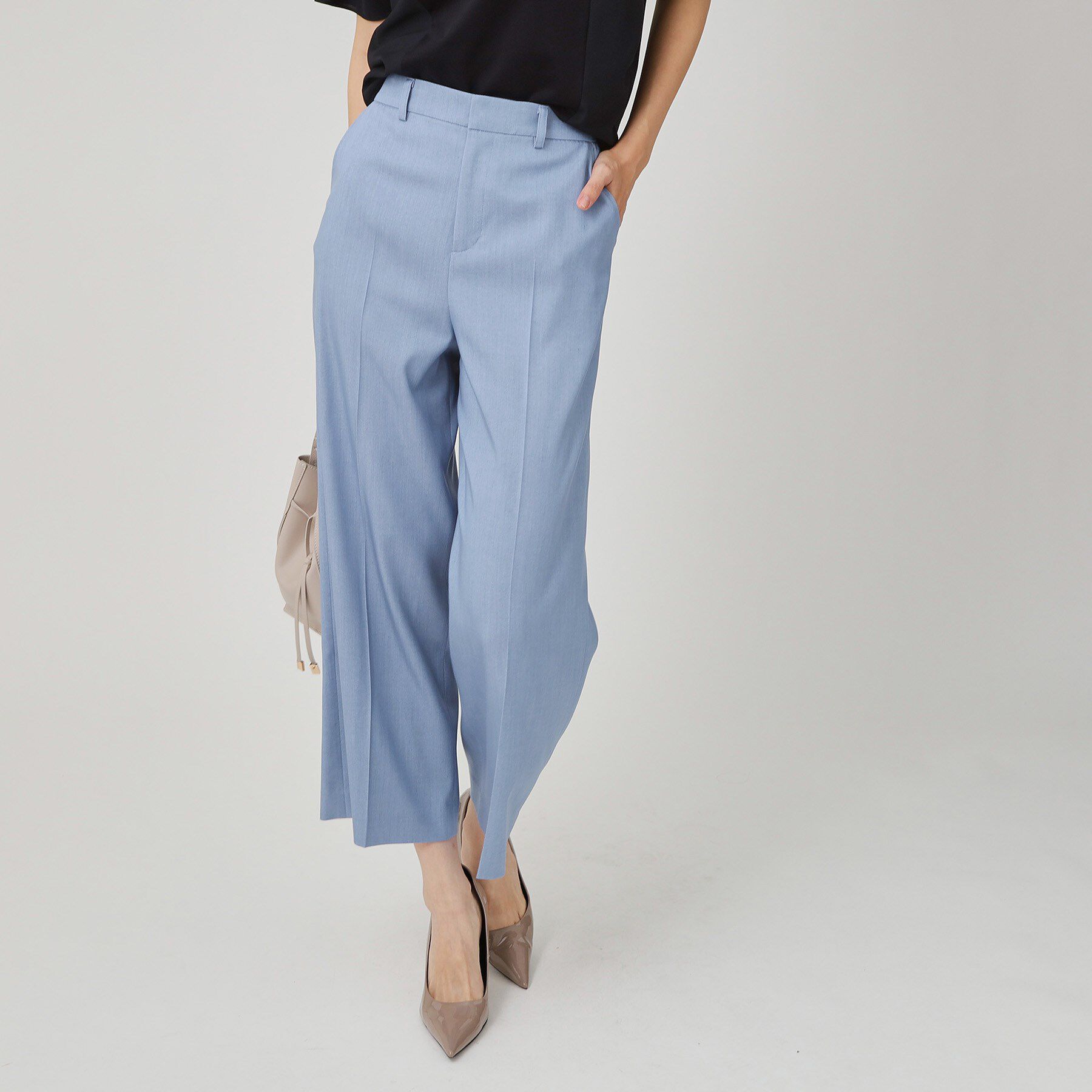 COUP DE CHANCE「【手洗い可／日本製】きれいめデニム風パンツ」|その他|