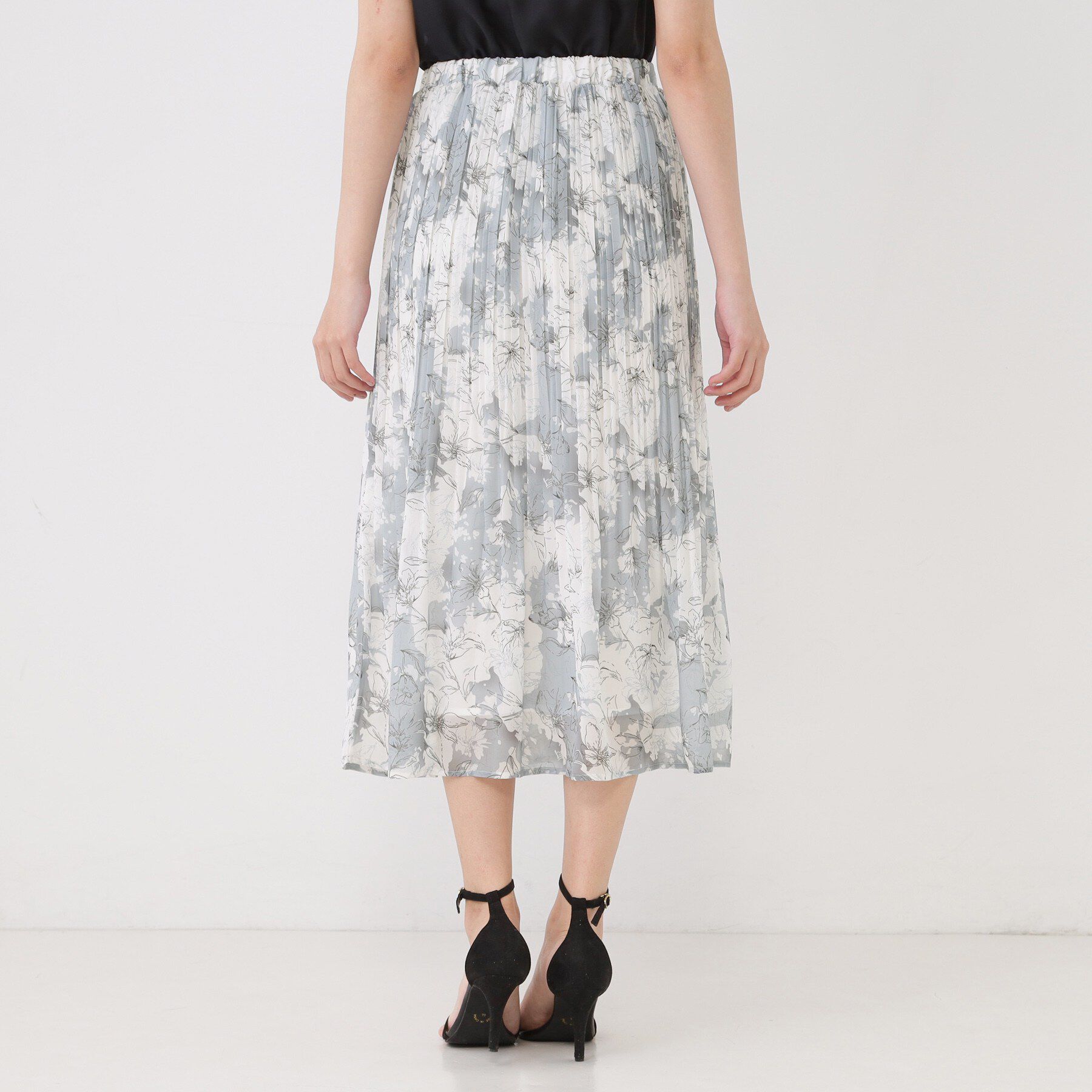 COUP DE CHANCE「【手洗い可】ニットトップスとプリーツスカートのセットアイテム」|スーツ|