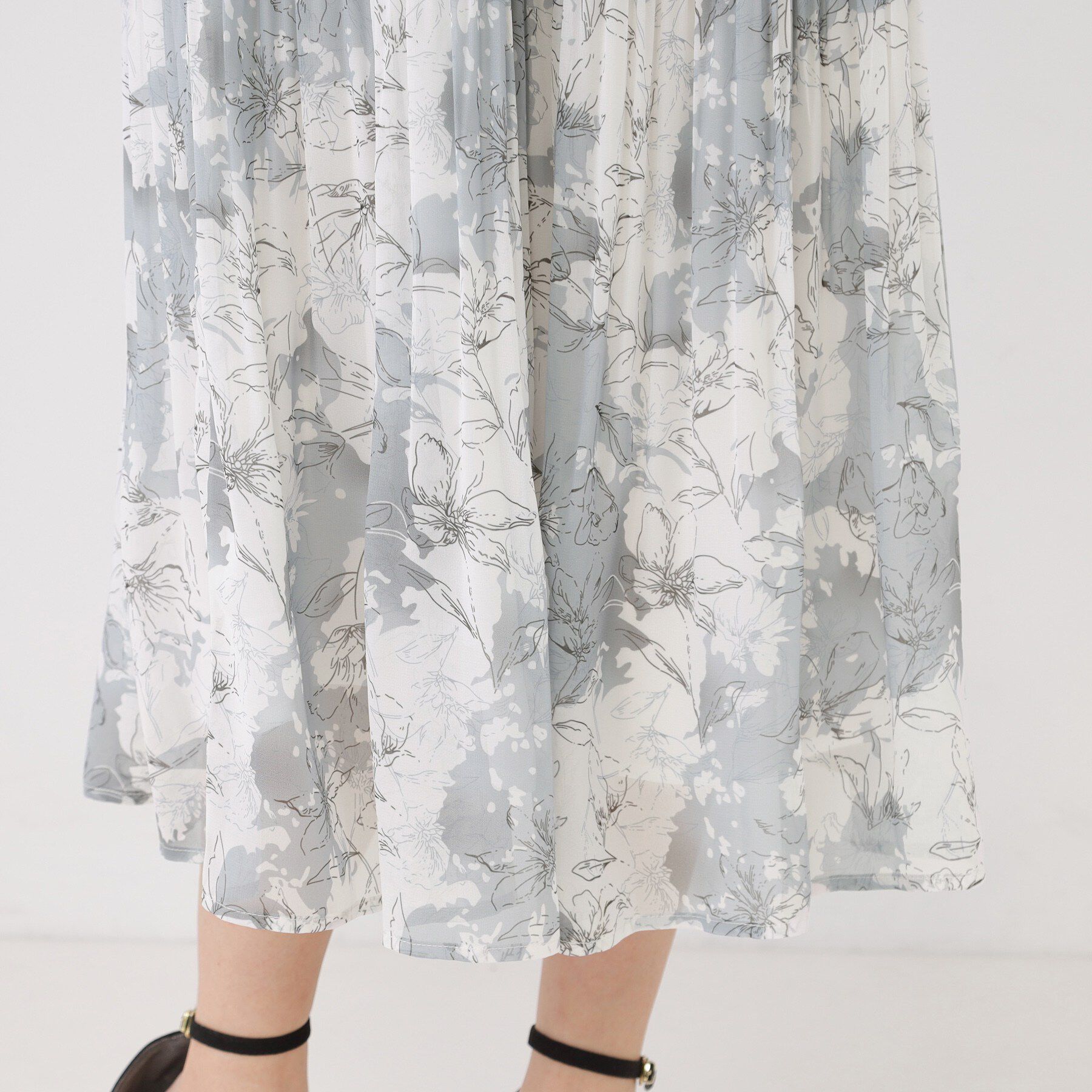 COUP DE CHANCE「【手洗い可】ニットトップスとプリーツスカートのセットアイテム」|スーツ|