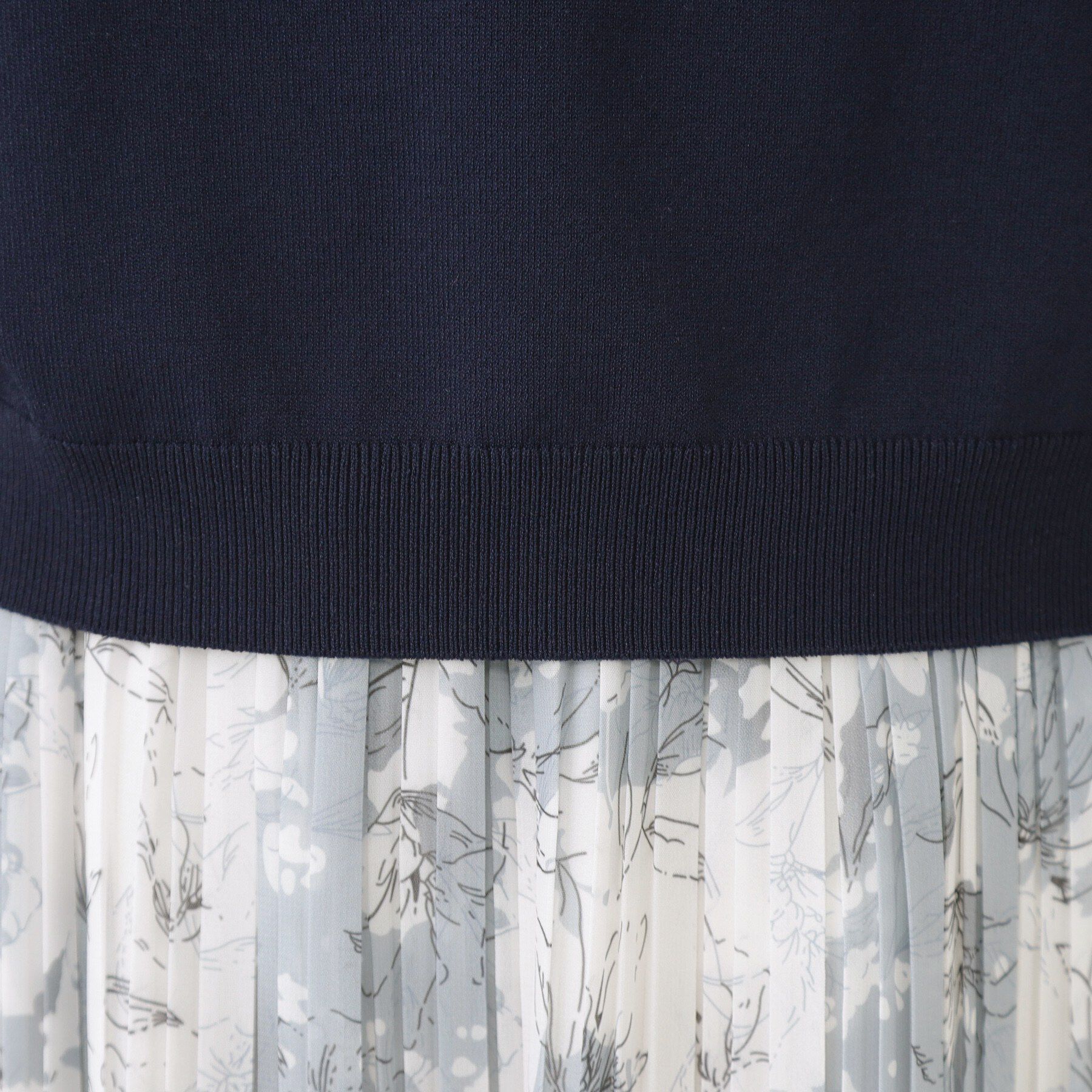 COUP DE CHANCE「【手洗い可】ニットトップスとプリーツスカートのセットアイテム」|スーツ|