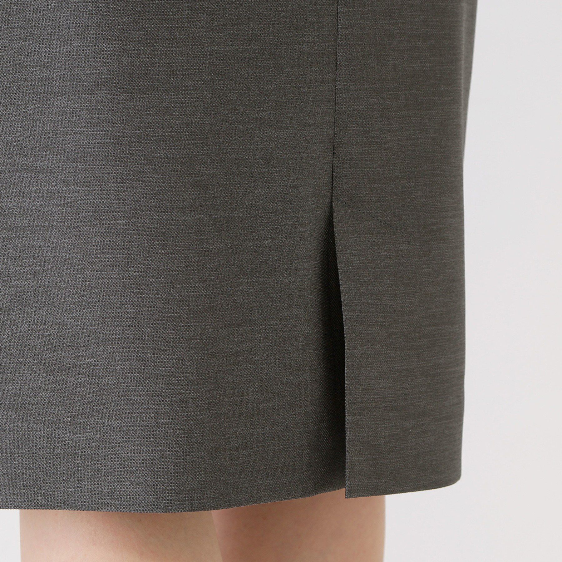 COUP DE CHANCE「【手洗い可／日本製／スーツ可】麻調合繊タイトスカート」|スカート|