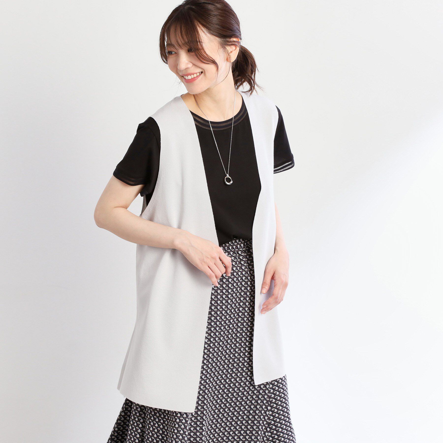 Reflect「ドライタッチニットベスト」|ベスト・ジレ|