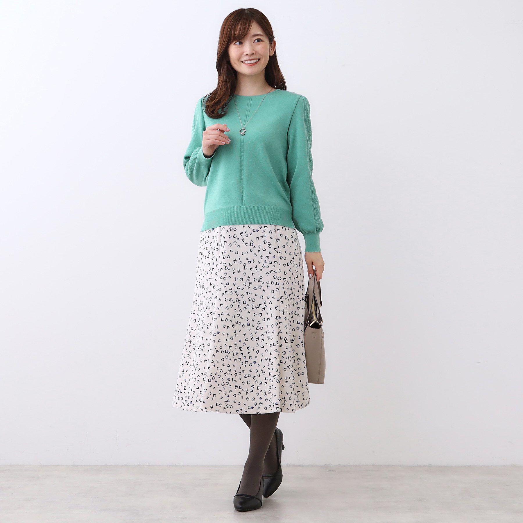 Reflect「【選べる8色／スカートにもパンツにも◎】ウール混ボートネックニット」|ニット・セーター|