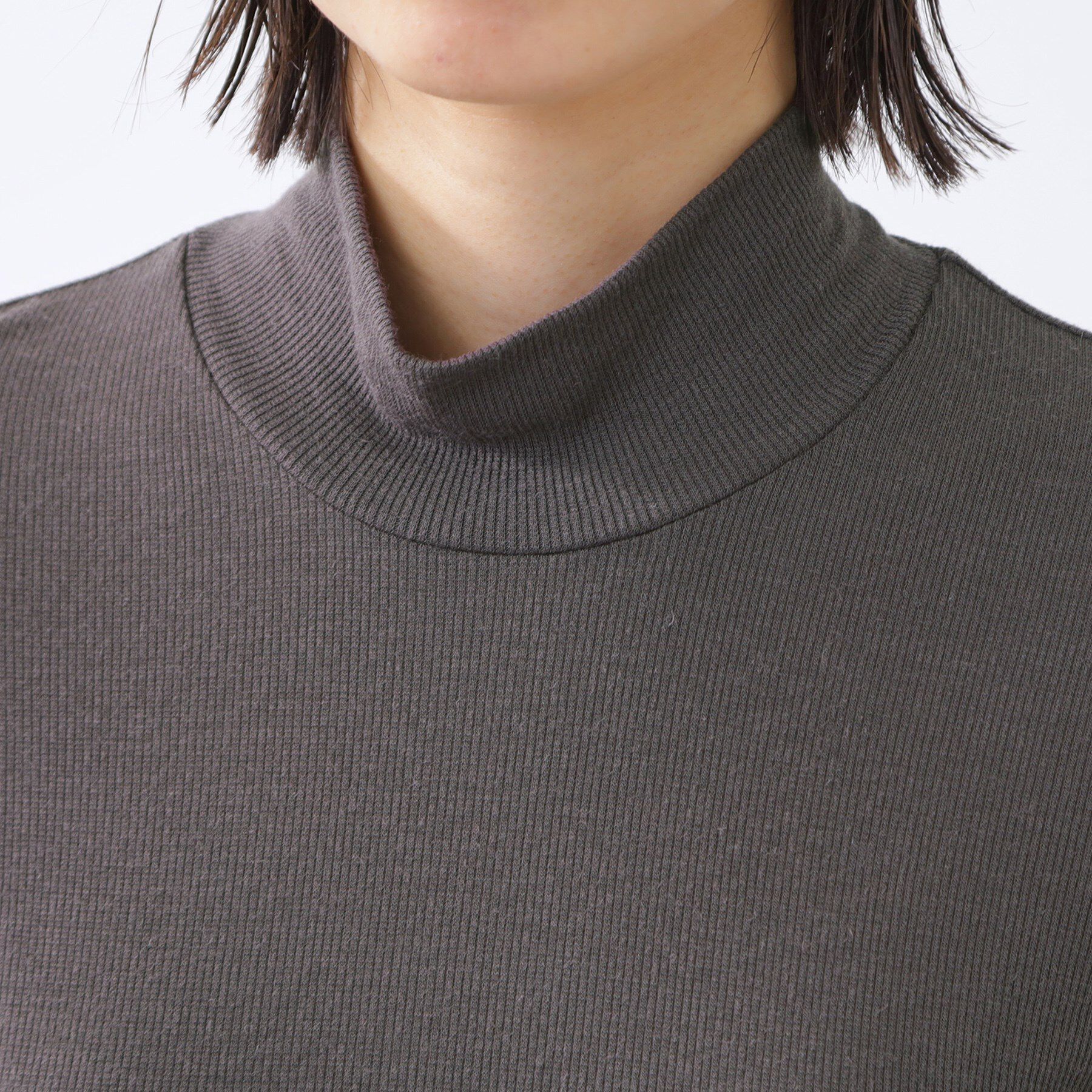 Reflect「【重ね着に大活躍◎／暖か保湿素材】プチタートルネックニット」|ニット・セーター|