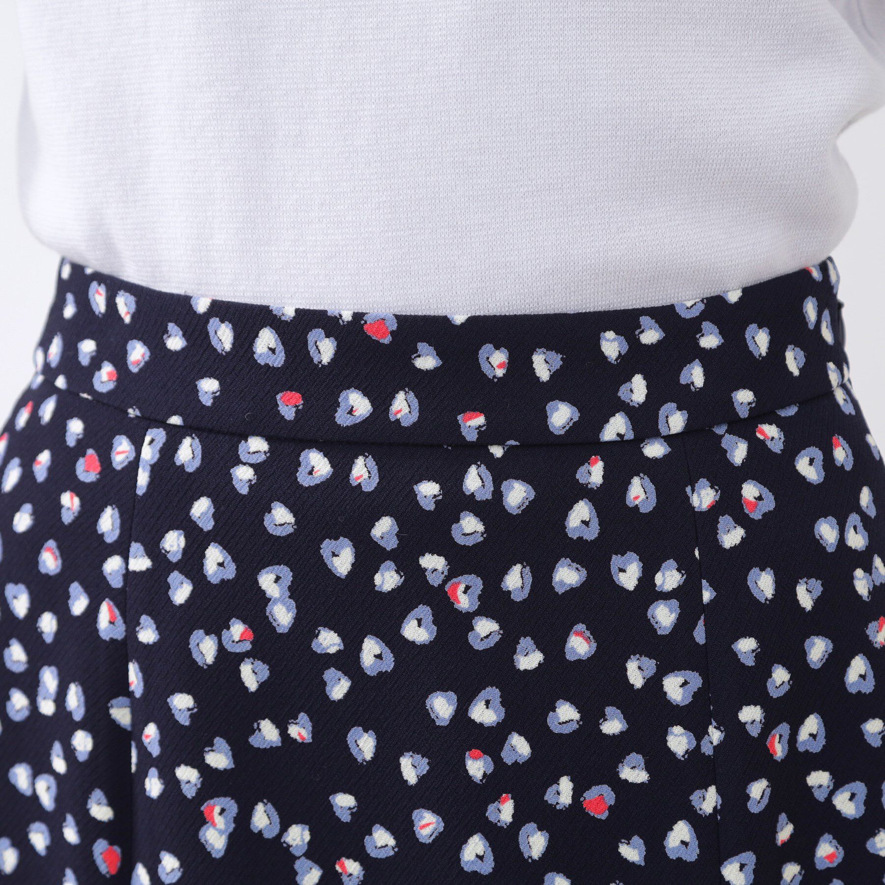 Reflect「ソフトフレアプリントスカート」|スカート|