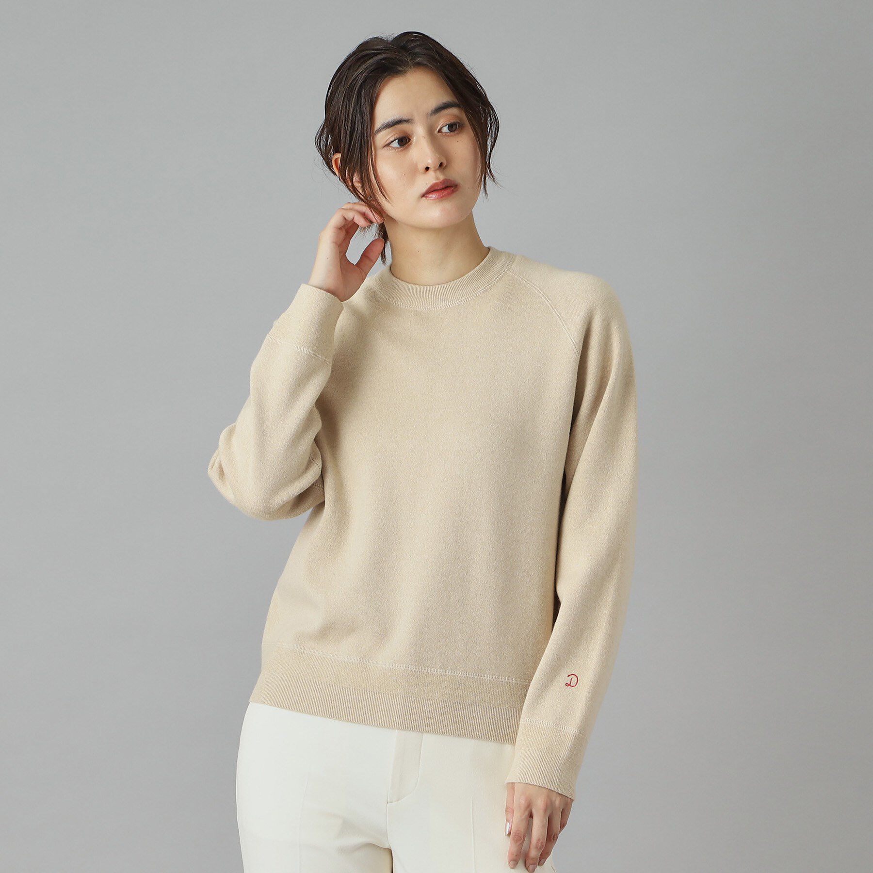 DRESSTERIOR「【洗える/7色展開】ウォッシャブルコットンカシミヤニット」|ニット・セーター|