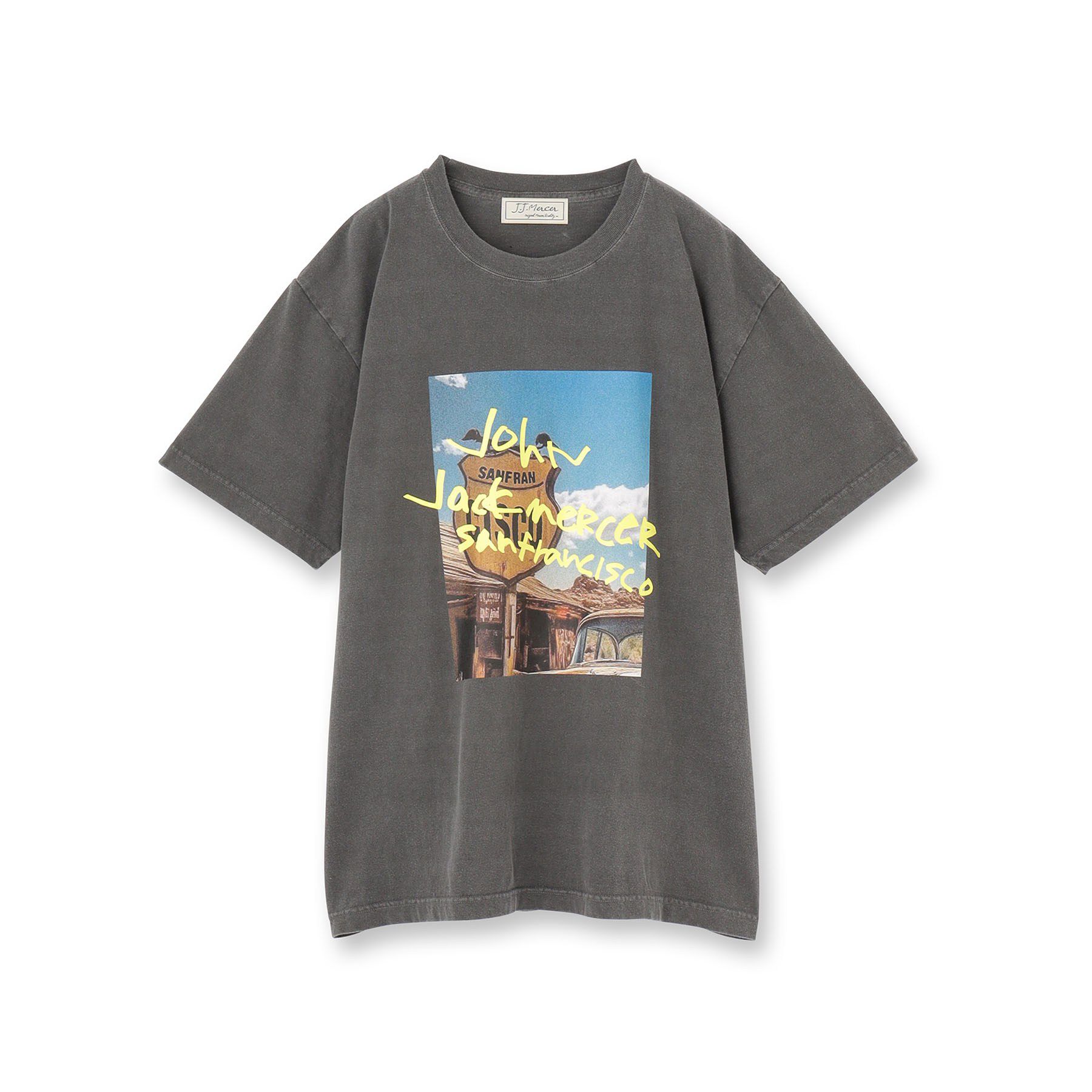 DRESSTERIOR「J．J．Mercer （ジェイジェイマーサー）【別注】プリントTシャツ」|Tシャツ・カットソー|グレー(015)