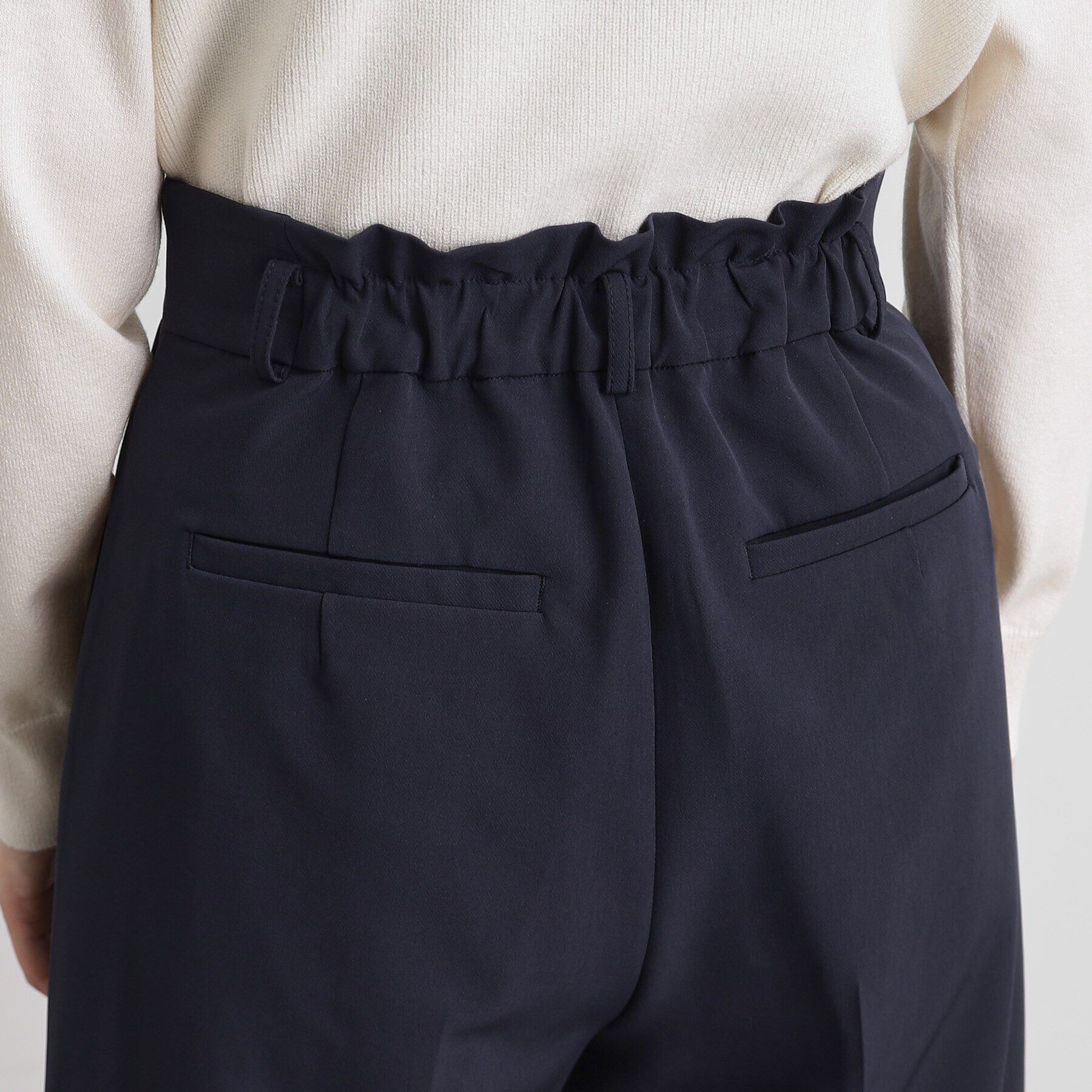 grove「【洗える】しなやかストレッチワイドパンツ」|その他|