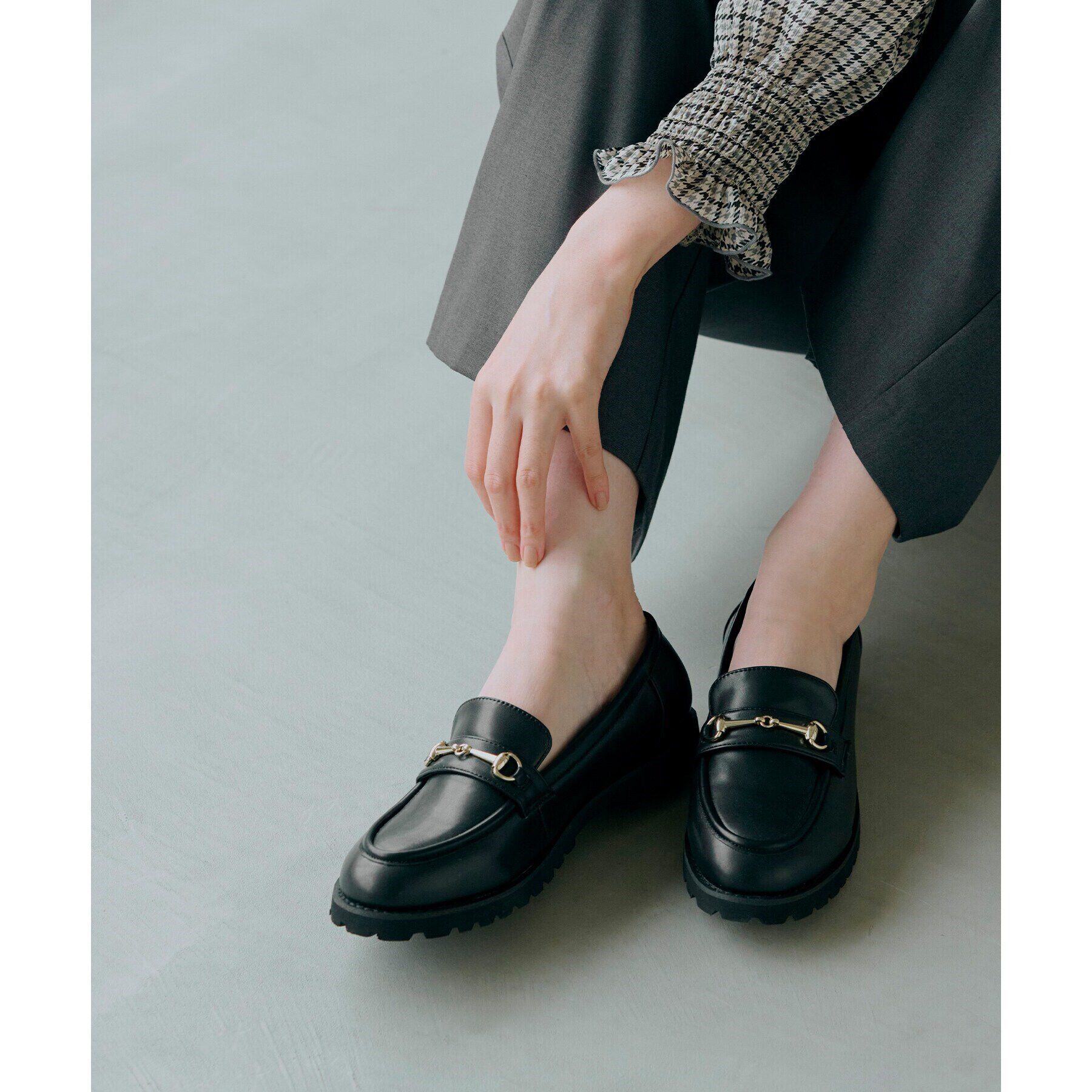 grove「トラックソールビットローファー」|その他|