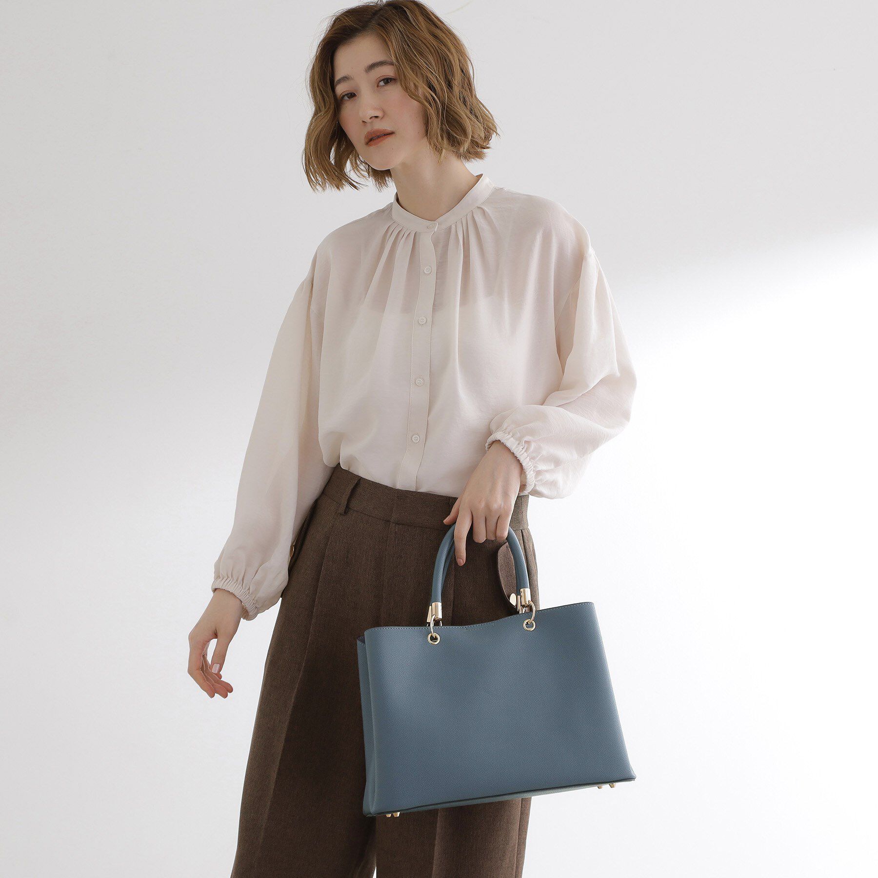 grove「リングハンドル2WAYトート」|トートバッグ|