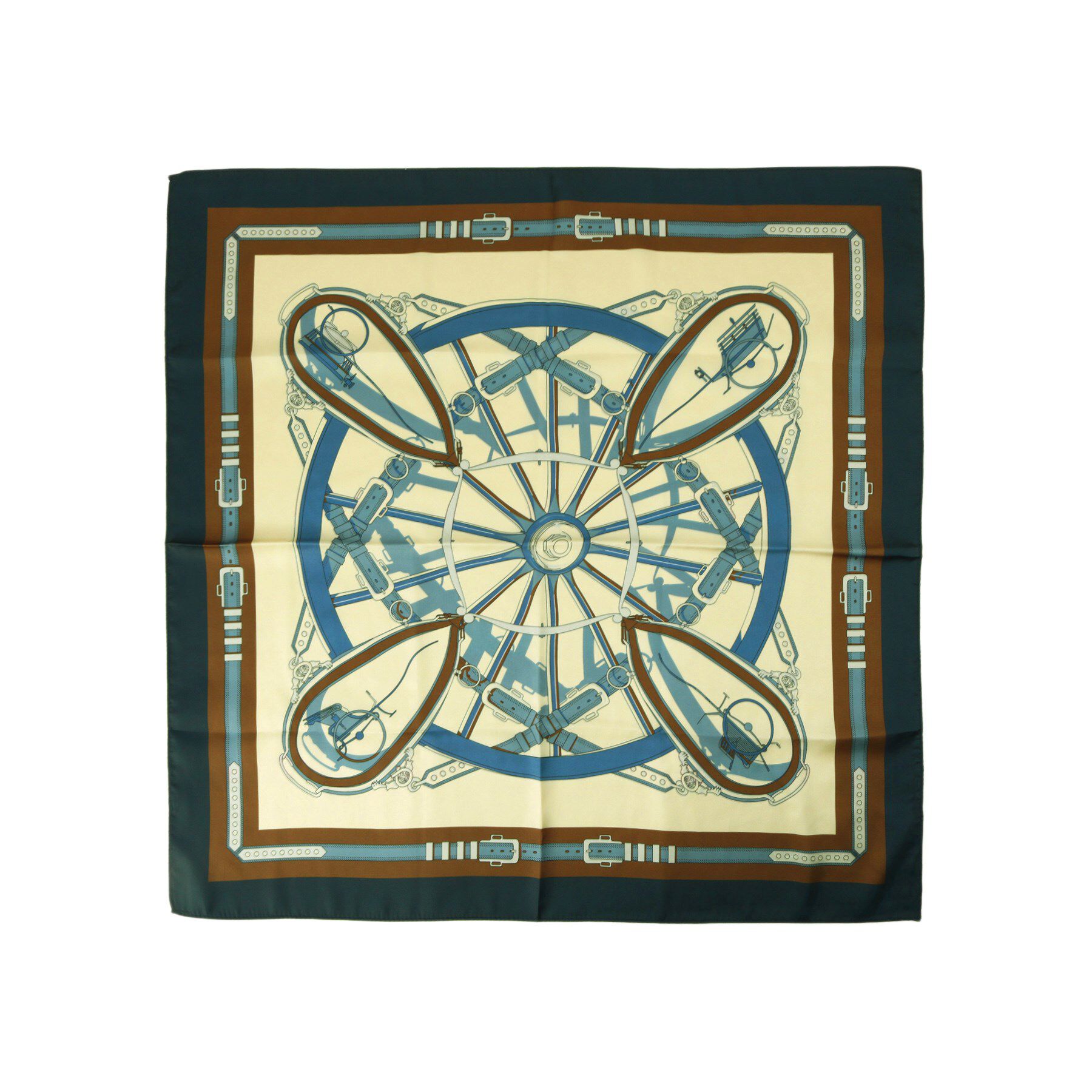 grove「柄アソート大判スカーフ」|バンダナ・スカーフ|ネイビー(194)