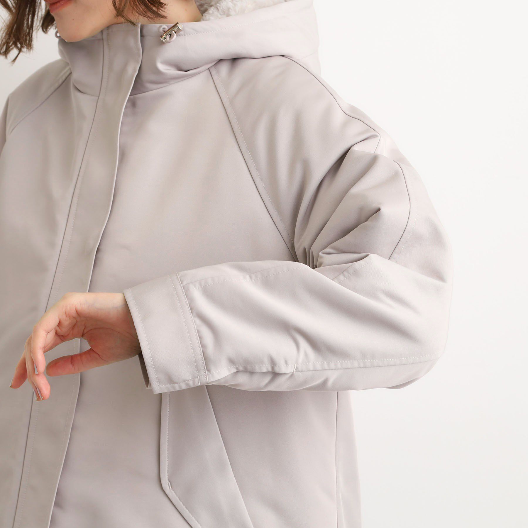 grove「【名品アウター/3WAY・はっ水】ボアライナー付マウンテンパーカ」|ブルゾン・スタジャン|