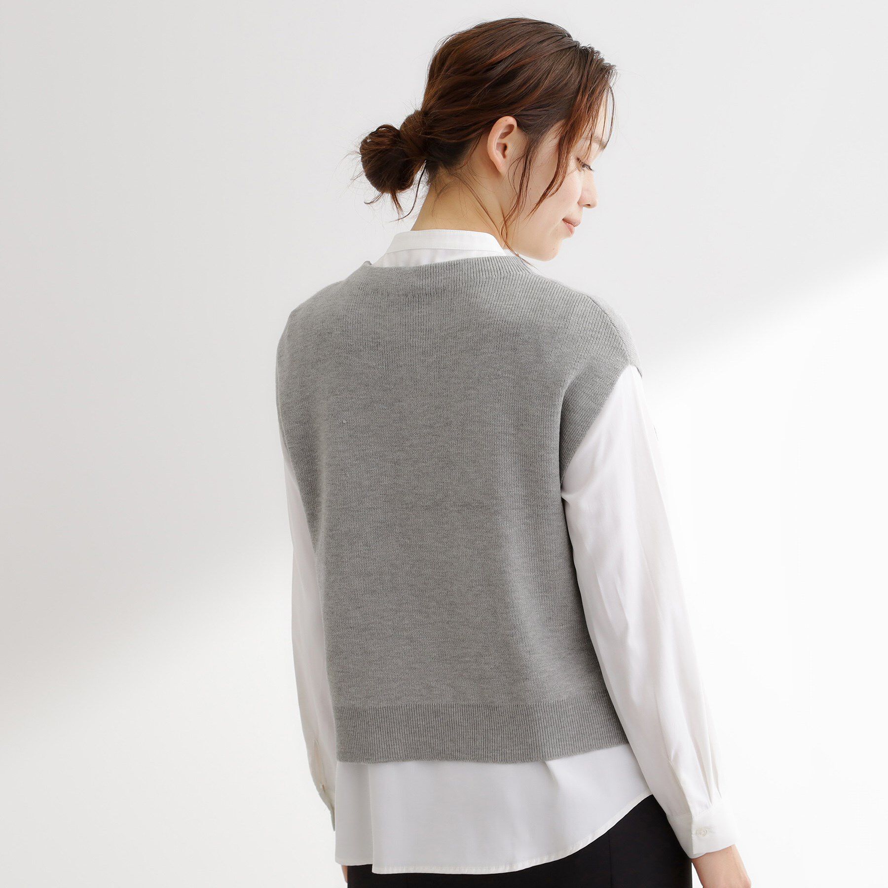 grove「ニットベスト&times;シャツセット」|その他|