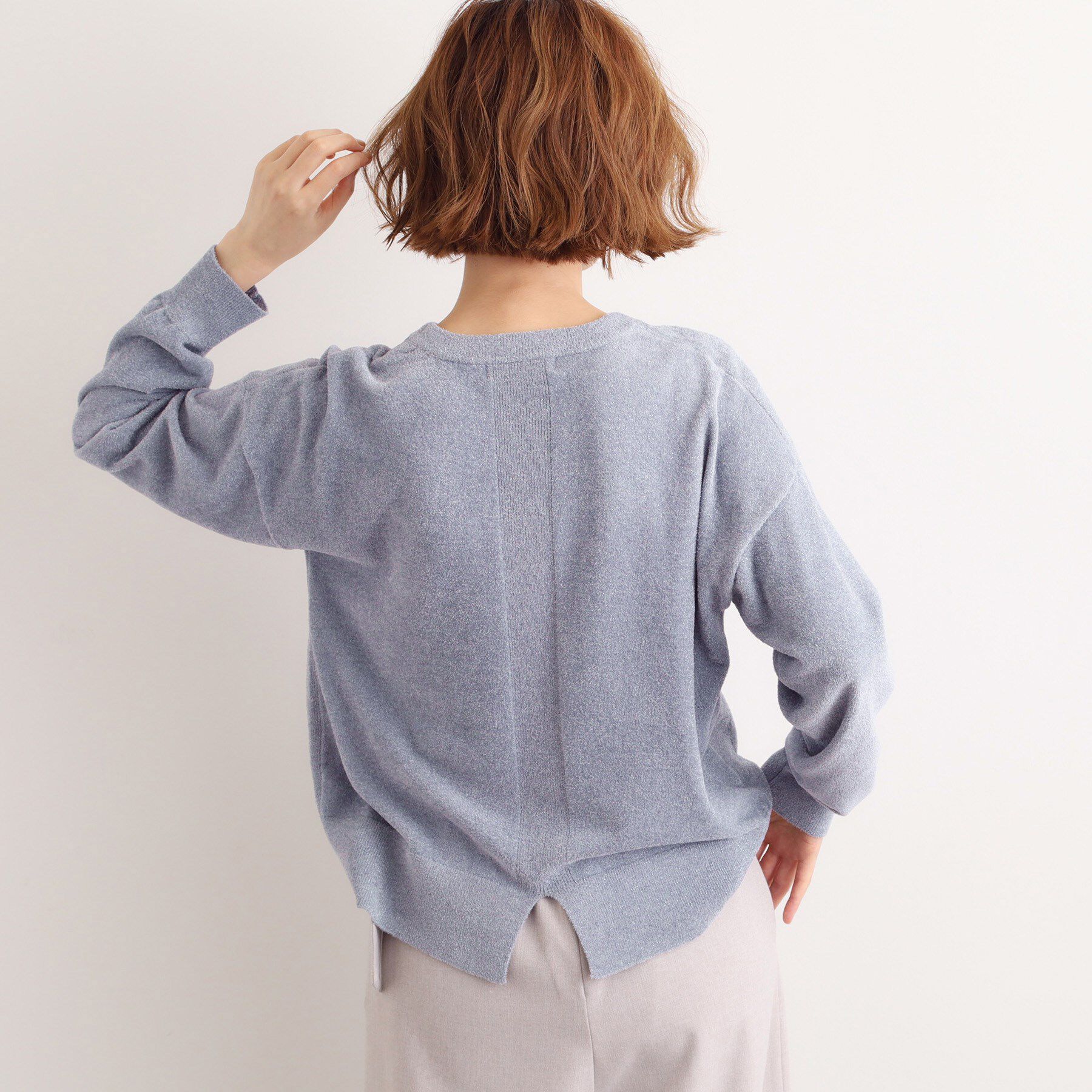 grove「ラメモールヤーンプルオーバーニット」|ニット・セーター|