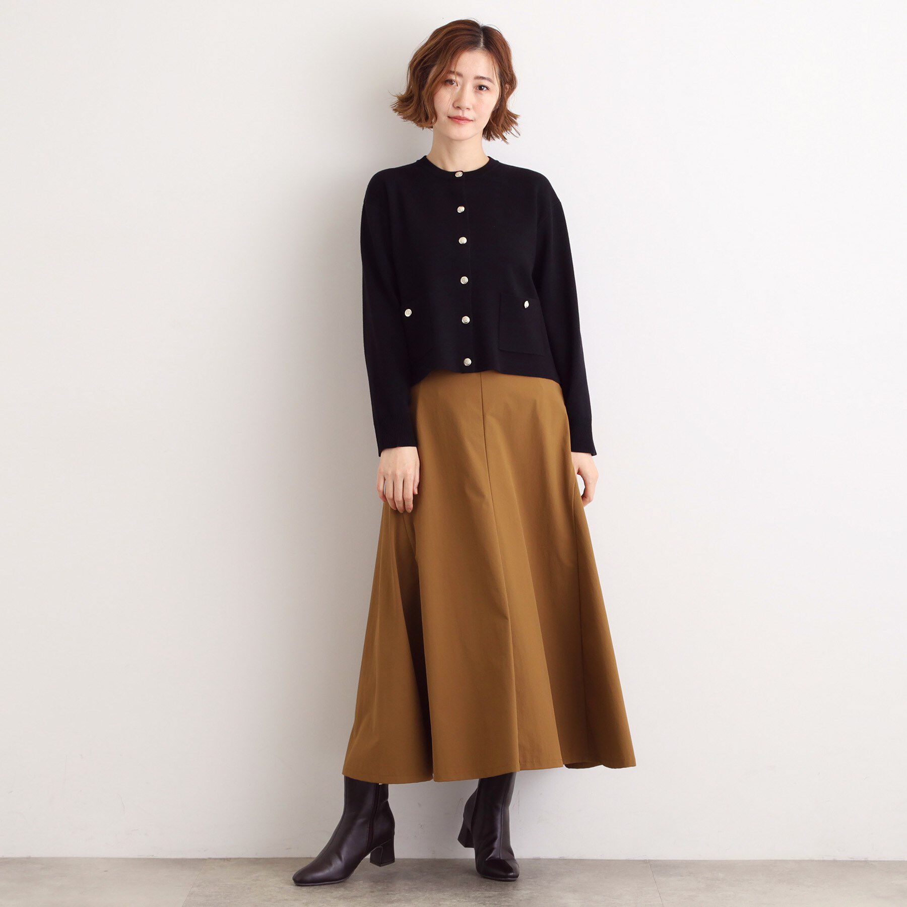 grove「【SET UP対応】ジャケットライク総針カーディガン」|カーディガン|