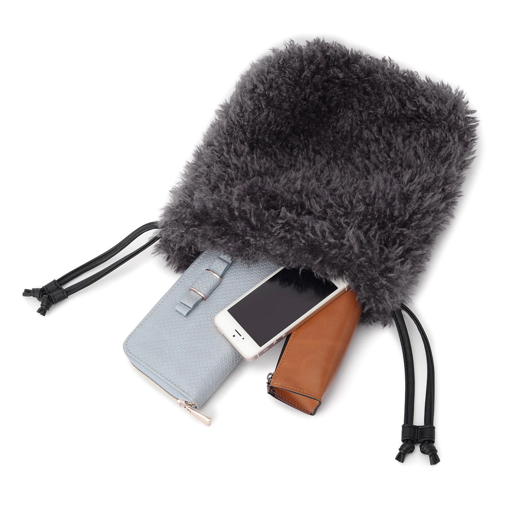 grove「プードル巾着チェーンショルダー」|ショルダー・メッセンジャー|