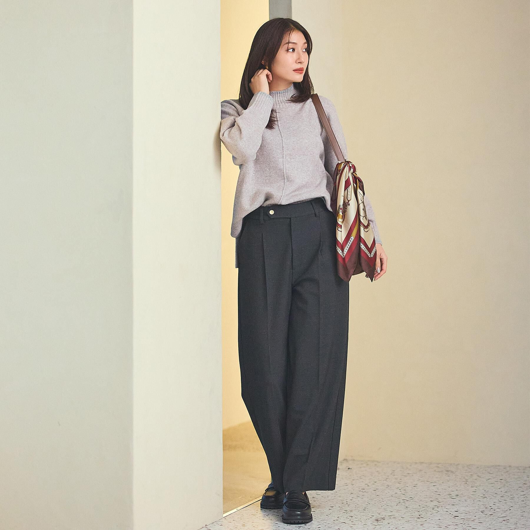 grove「【あったか裏起毛】かっこよさも穿き心地も叶える、優秀スラックスパンツ」|その他|