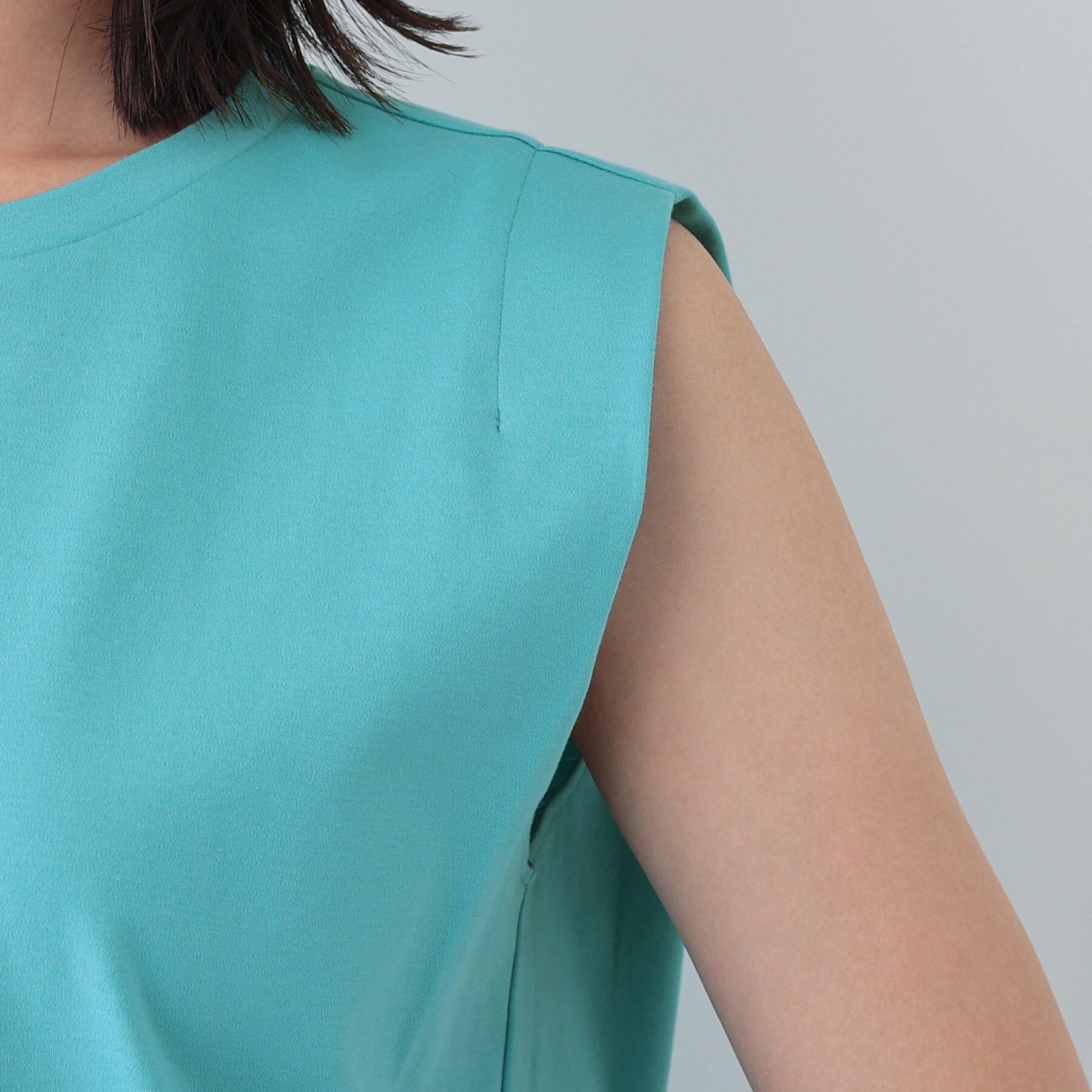 INDIVI「【洗える】きれいめノースリーブトップス」|Tシャツ・カットソー|