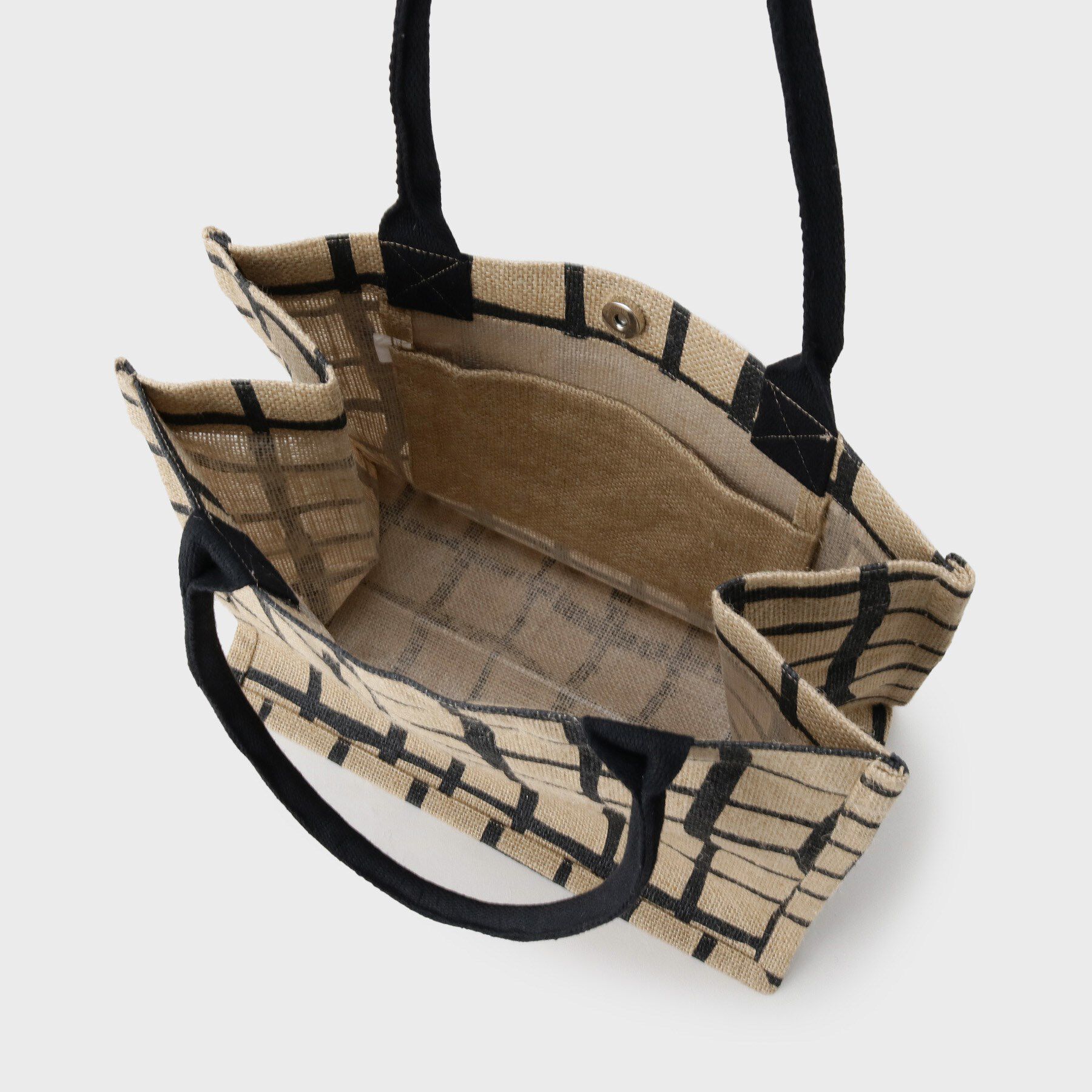 GALLEST「【A4サイズ収納・マチたっぷり】ジュートトートバッグ/エコバッグ」|トートバッグ|