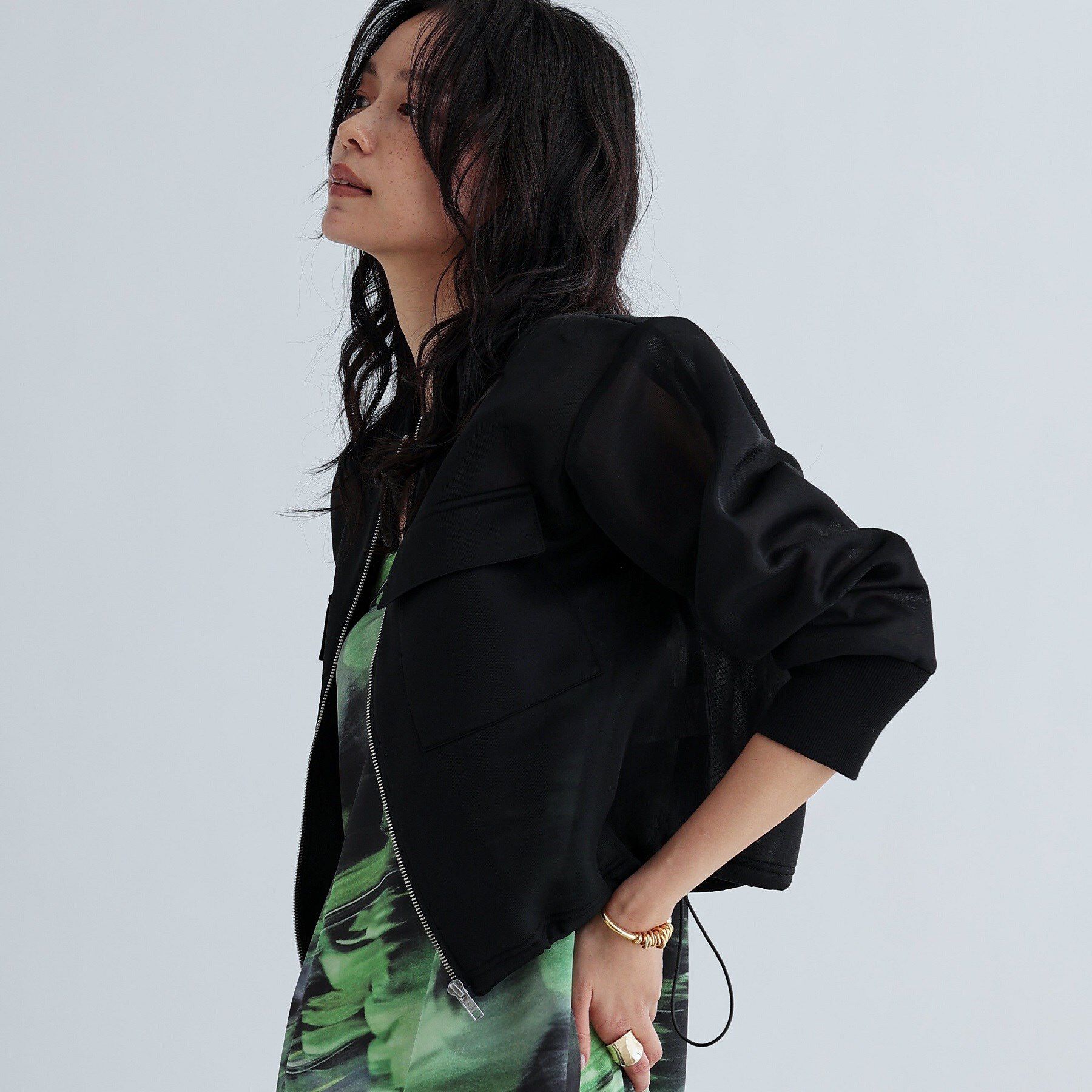 GALLEST「シアーダンボールブルゾン」|ブルゾン・スタジャン|