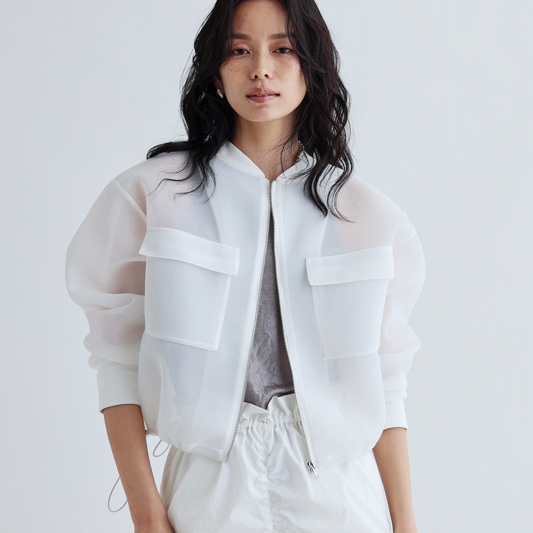 GALLEST「シアーダンボールブルゾン」|ブルゾン・スタジャン|