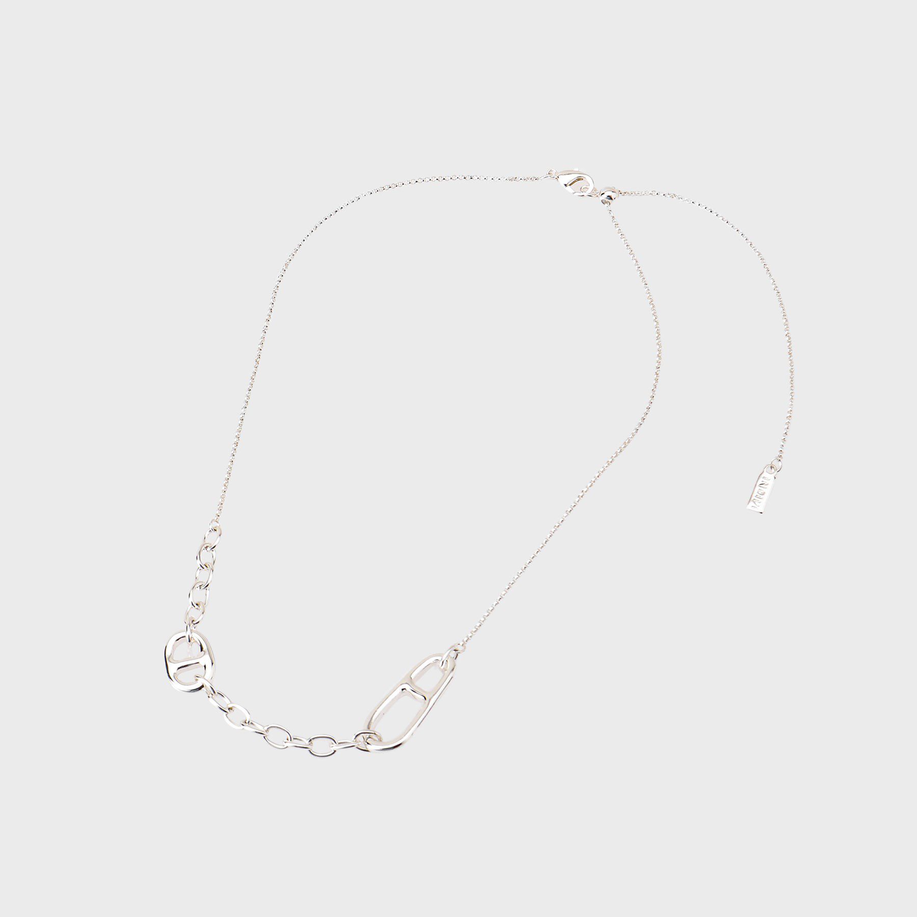 INDIVI「デザインリング ショートネックレス」|ネックレス|